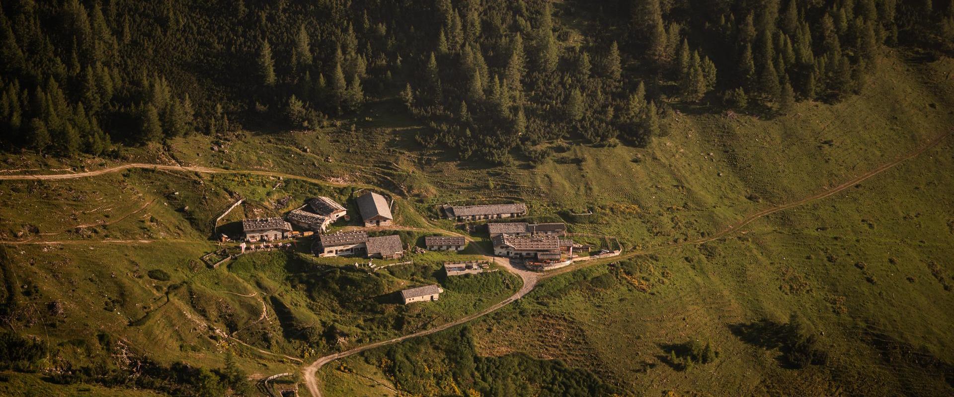 Malghe e rifugi a Monte Cavallo.