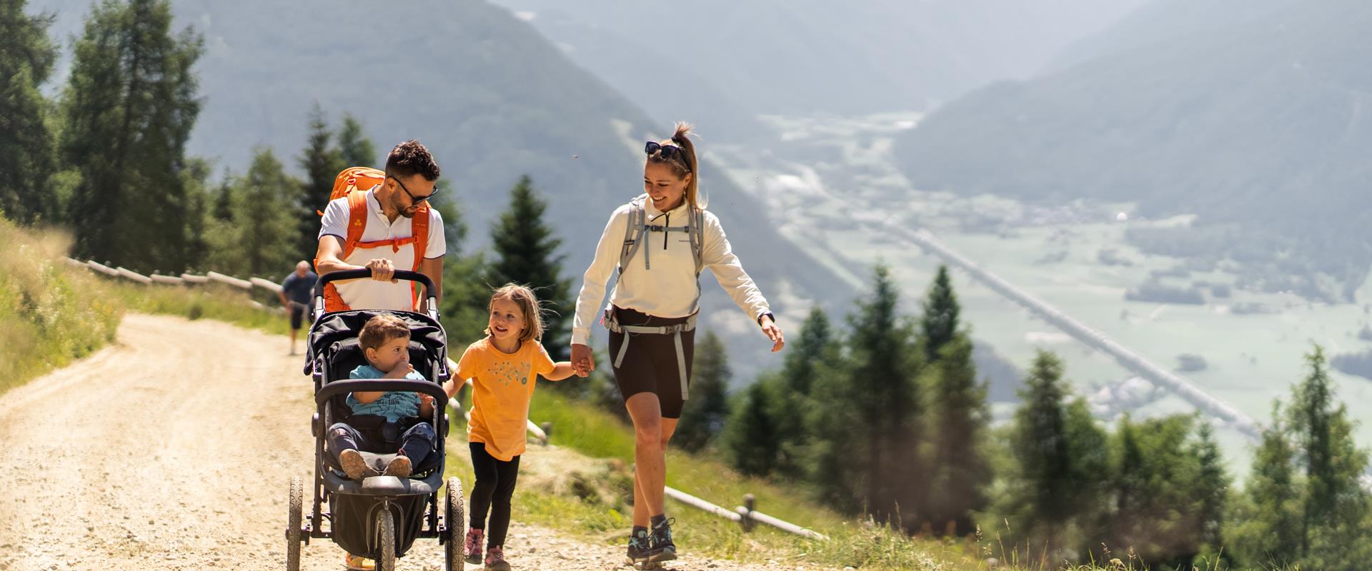 Wandern am Rosskopf in Sterzing.